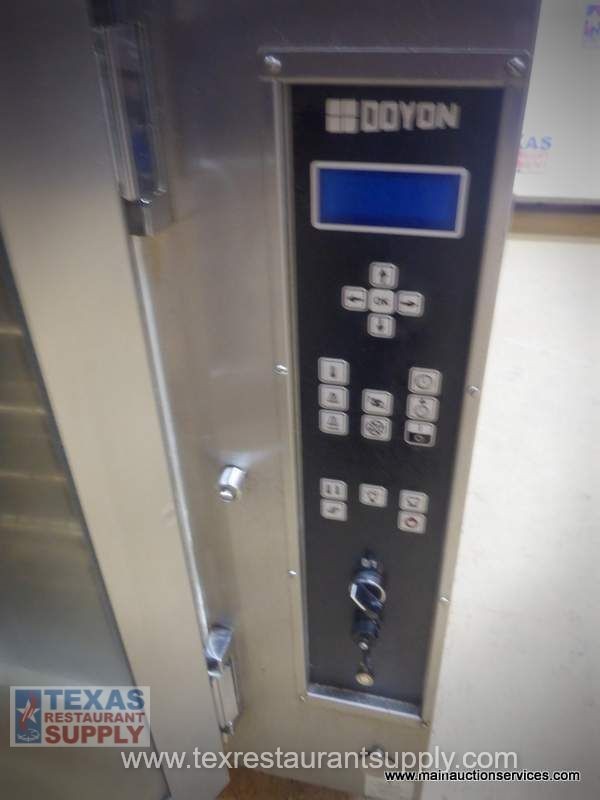 Doyon CA12 Electric Double Stack Convection Bakery Bread Oven
