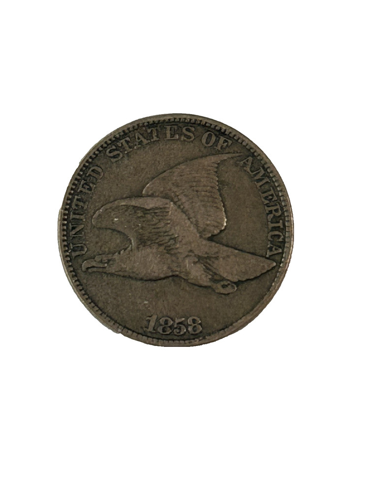 1858 Flying Eagle Cent - Large Letters
