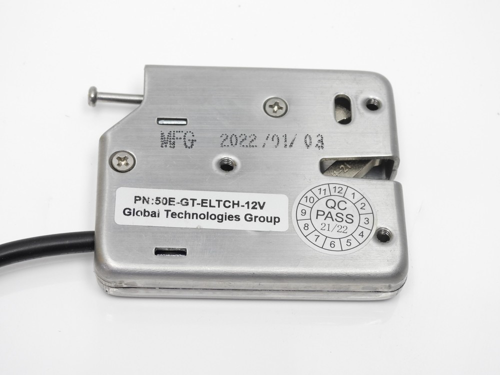 (1pc) 50E-GT-ELTCH-12V Electronic Rotary Latch by Global Technologies Group