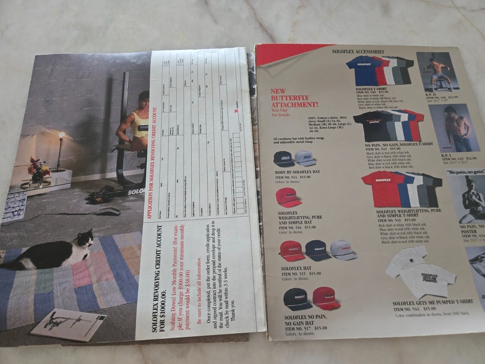 soloflex users parts and advertisement