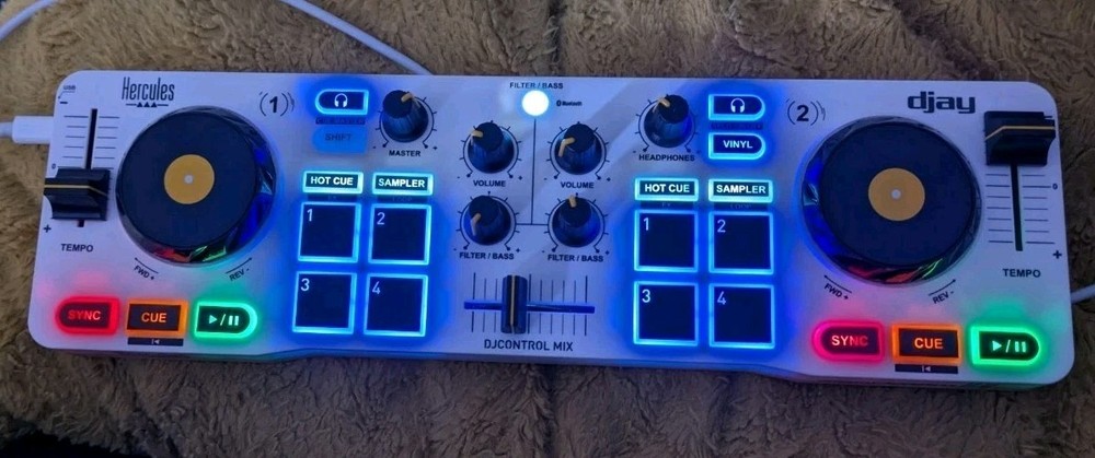 Hercules DJControl For Smartphone Mix Bluetooth Wireless DJ Control