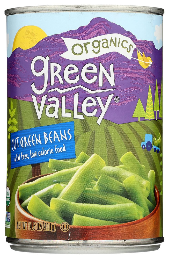 Organic Cut Green Beans, 14.5 OZ