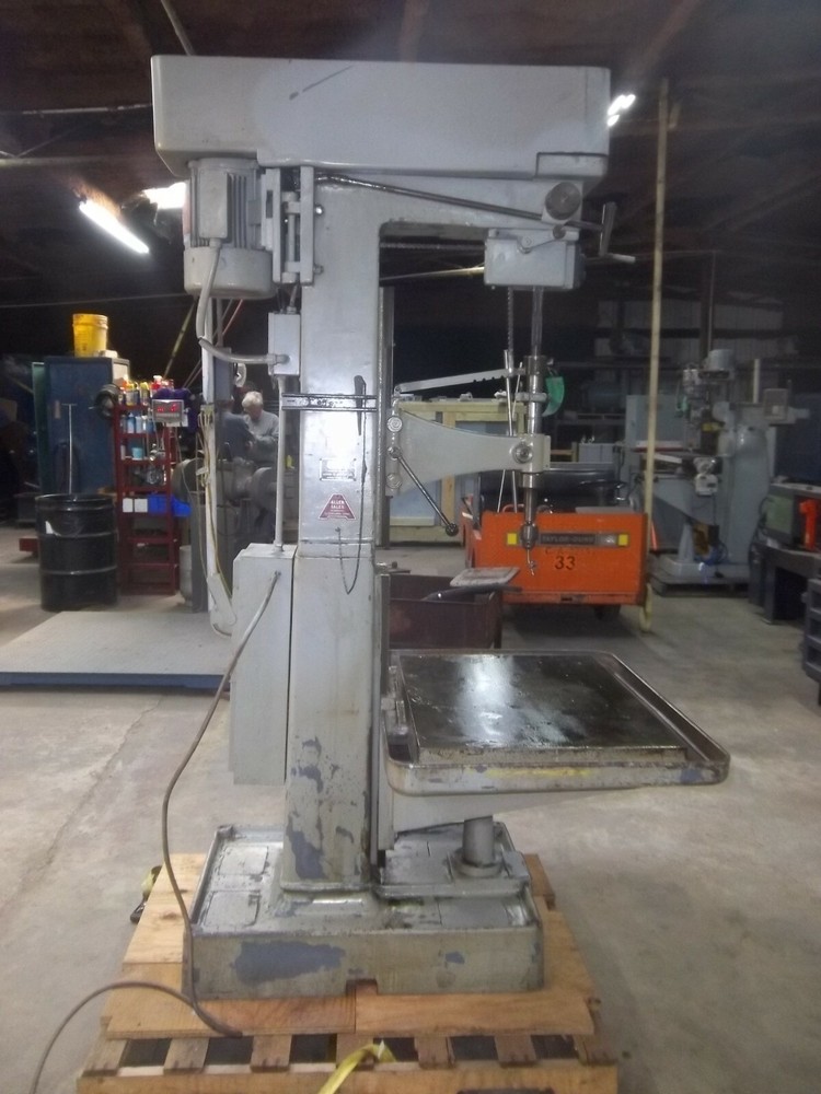 Allen Column Drill Press all Cast Iron Table Variable Speed Sensitive