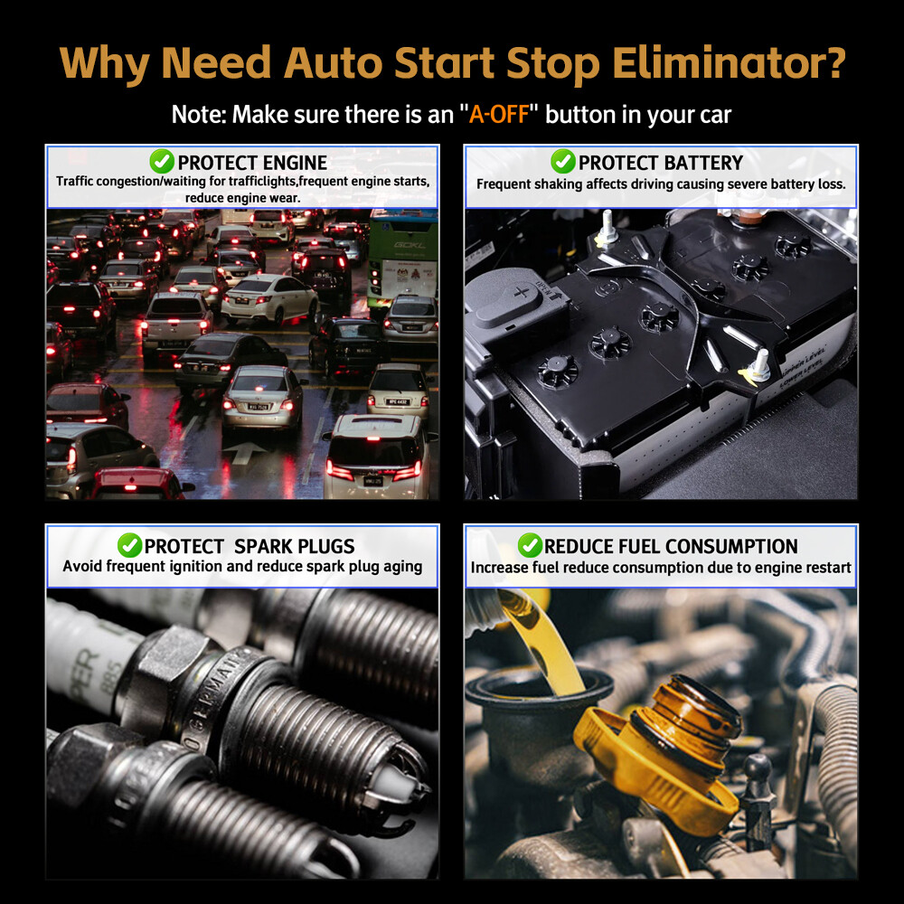 For VW OLD OPLO Stop Start Control Cable Memory Mode Device Suppression Lead