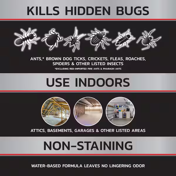6 Can Fogger Insect Killer Bomb Indoor Bug Roach Spider Flea Tick Bed Kill