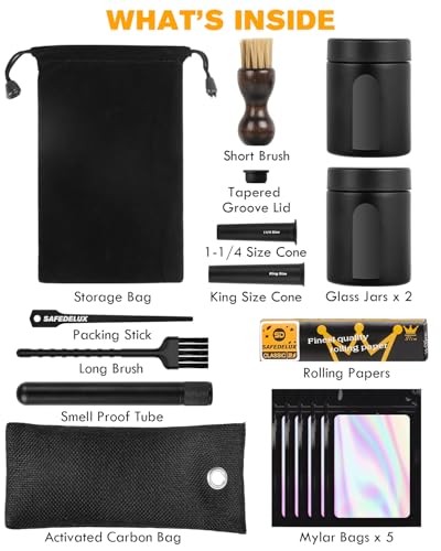 Large Bamboo Box with Combination Lock – Decorative Boxes with Removable Black