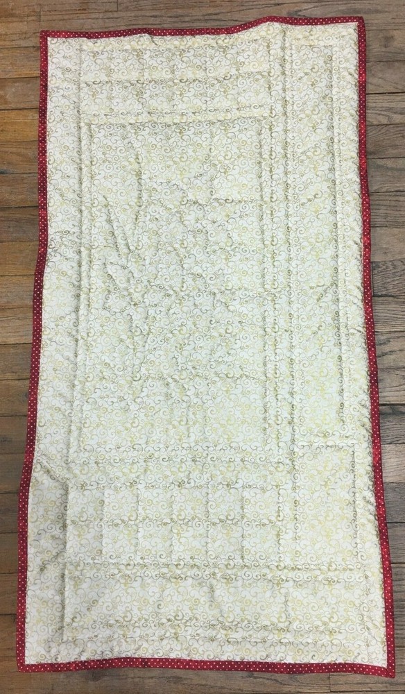 Finished Table Runner ~ Machine Quilted ~ Christmas ~ 22"x41"