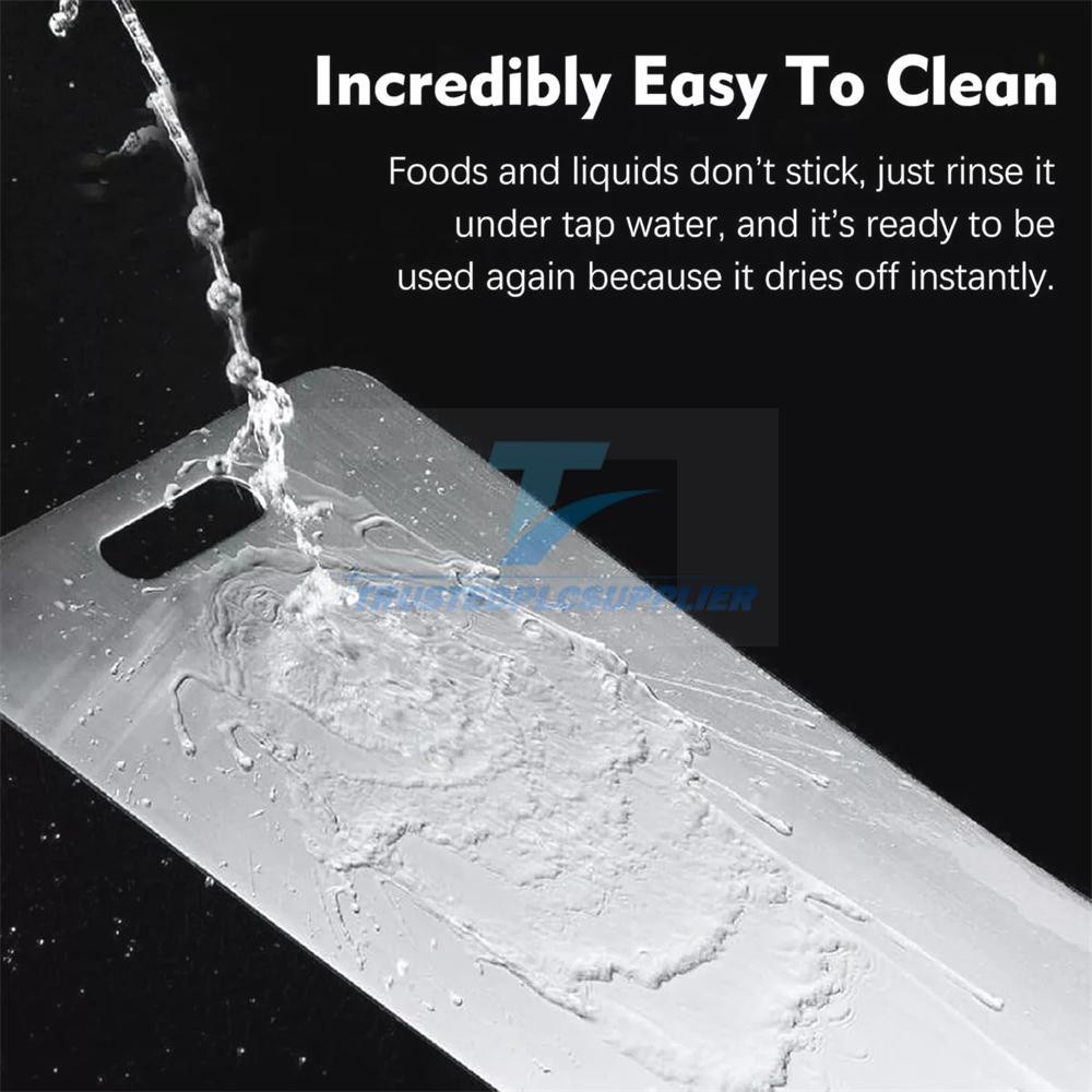 2PCS Titanium Coating Cutting Board Double-Sided Kitchen Tool Camping Size M L