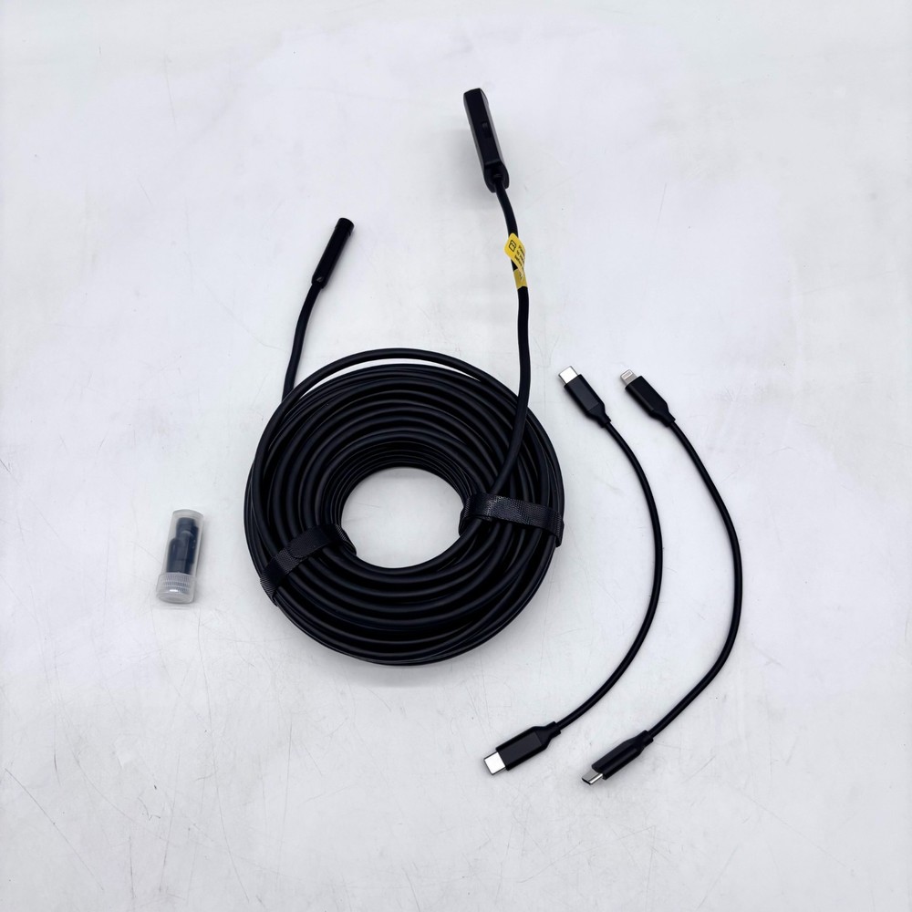 Anykit Mobile 15ft IP67 Digital Borescope Inspection Camera for iPhone/Android