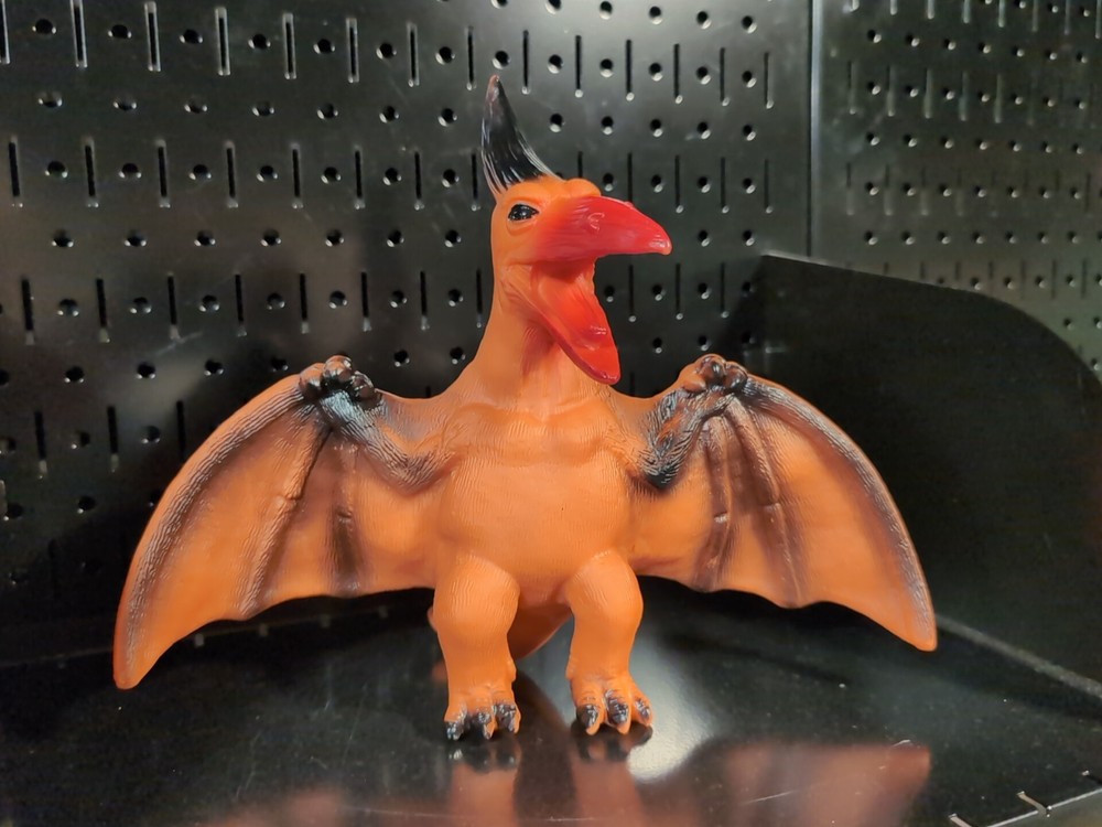 Large Pterodactyl Dinosaur Rubber Figure Toy