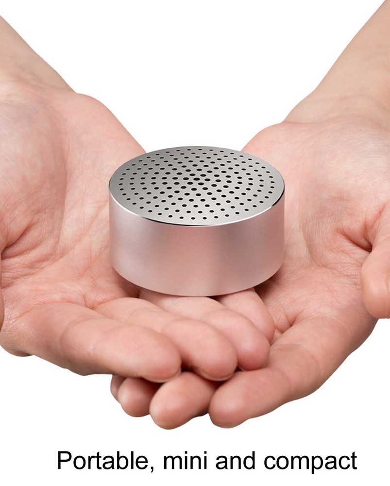 Xiaomi Portable Bluetooth Speaker Wireless USB Mini Metal Silver