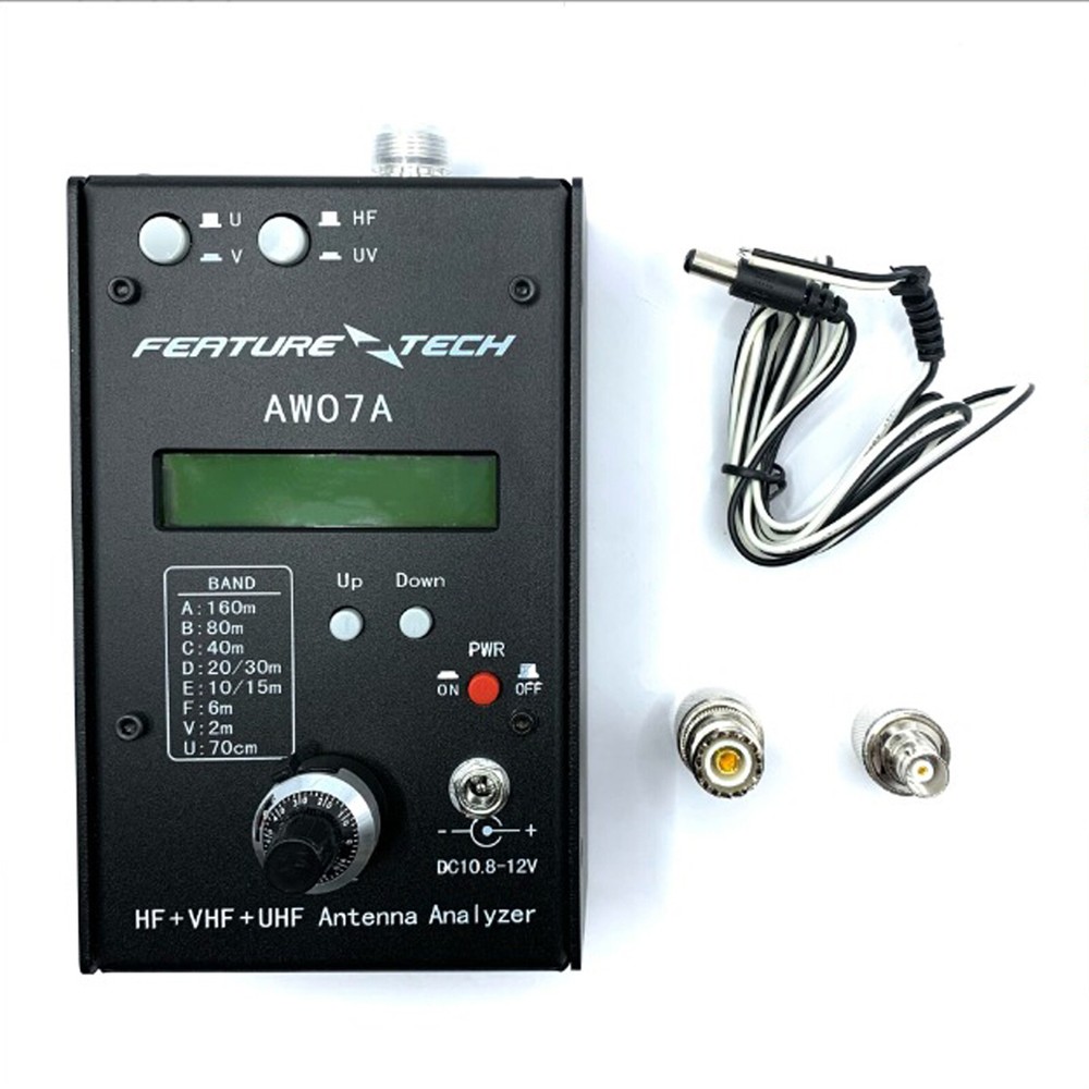 For HF VHF UHF SWR Analyzer Antenna RF Impedance Tester Frequency Analyzer Tool