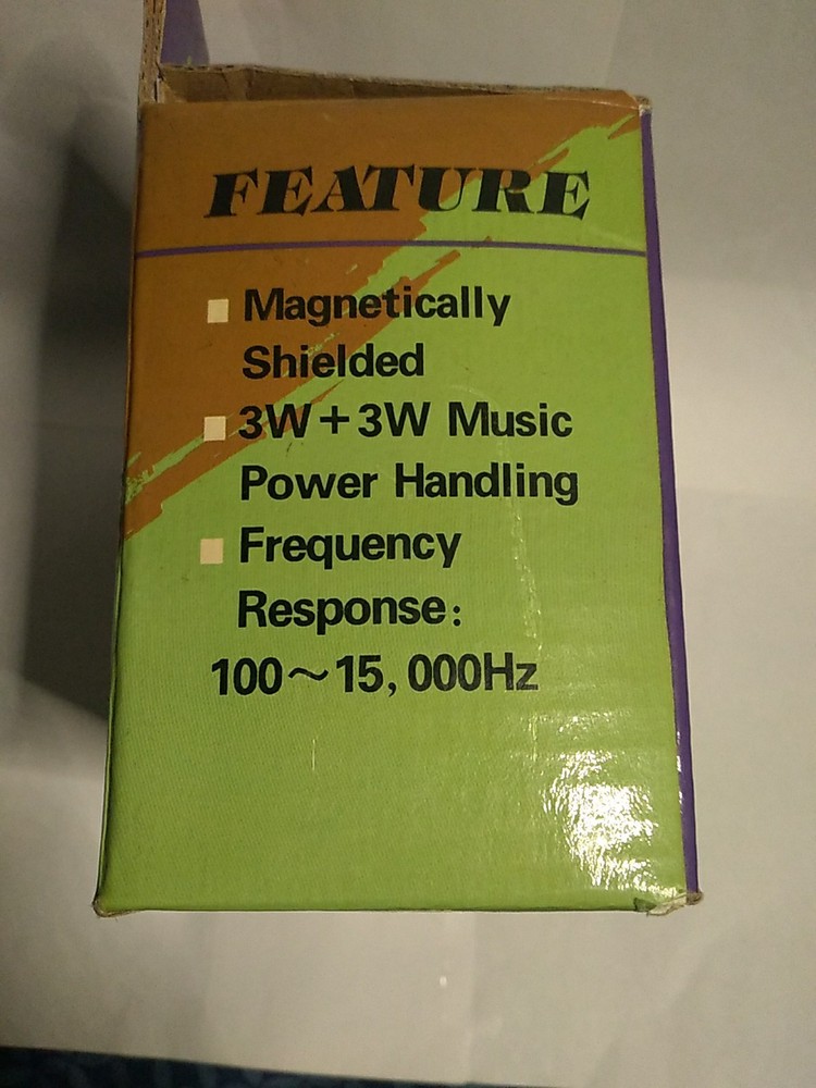 MULTIMEDIA SPEAKER SYSTEM SMC 1311 Magetically Shielded *NOS*