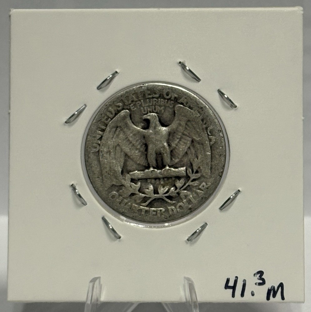 1936 Silver Washington Quarter, 90% Silver! 🔥