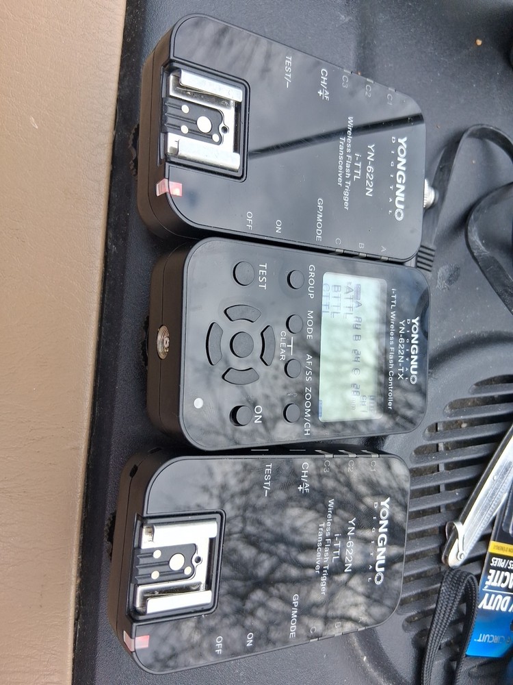 YONGNUO Digital Wireless Flash Trigger Transceivers + Flash Controller *NIKON*