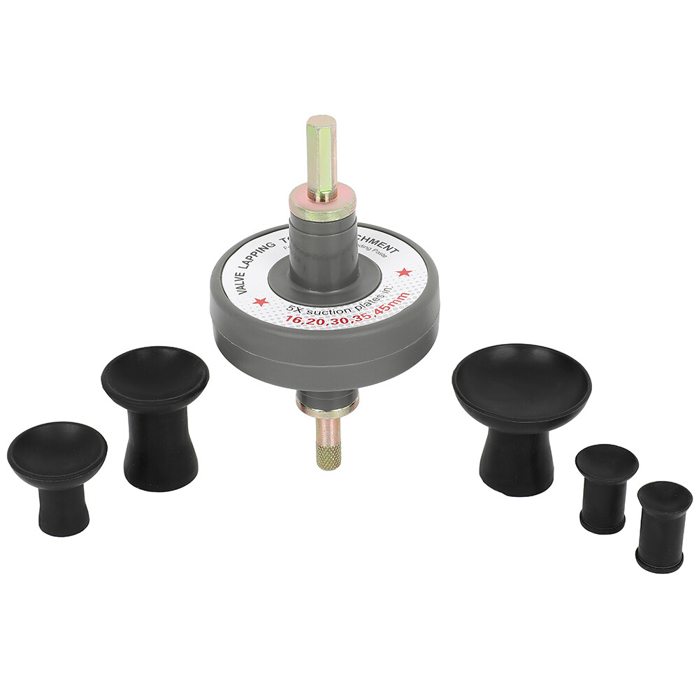 Valve Lapper Kit Valve Lapping Attachment Tool Drill Valve Grinding Kit 20-45mm