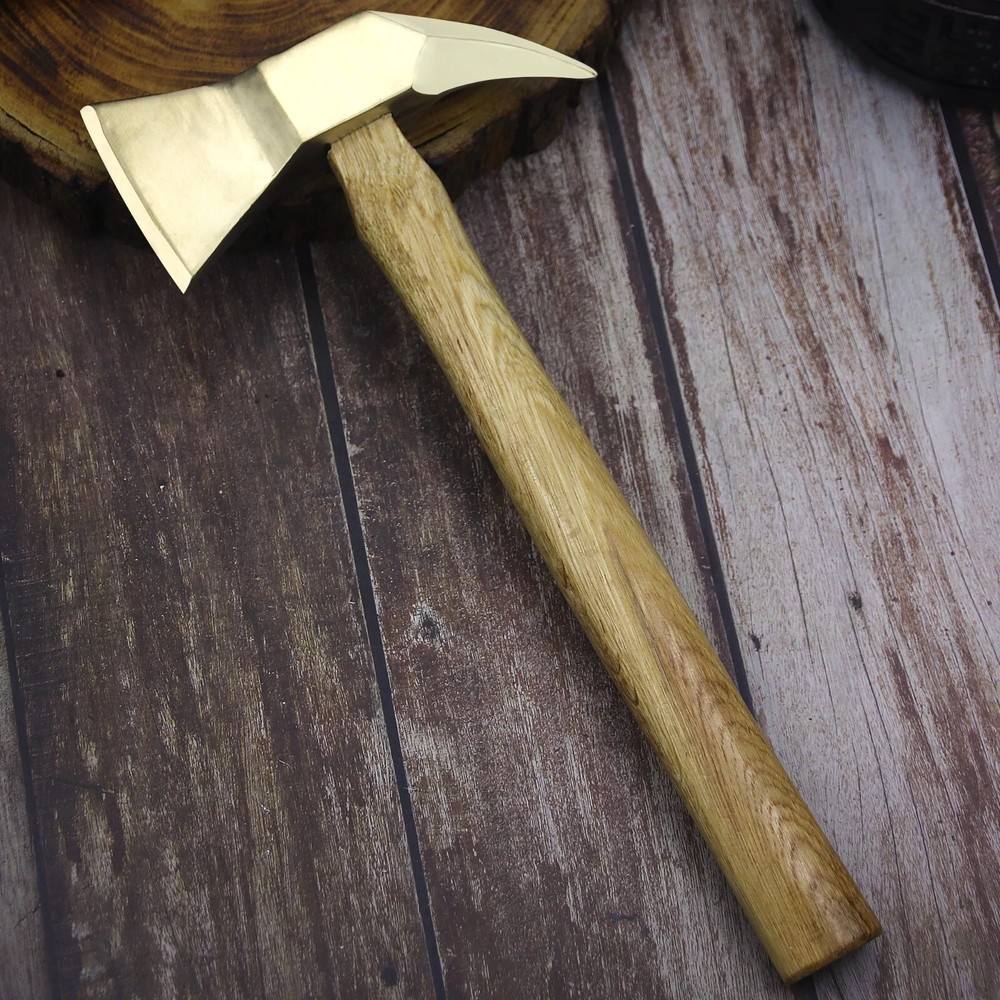 Small Fire Tomahawk Firefighter Hatchet Firemans Emergency Rescue Copper Axe