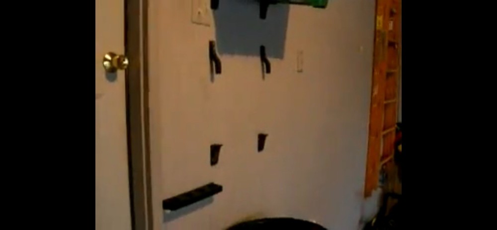 Set of 4 Bin Hangers recycling bin holders