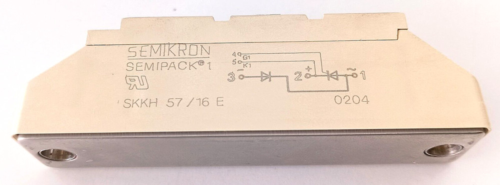 3 pcs lot SKKH 57/16E Semikron Thyristor Modules