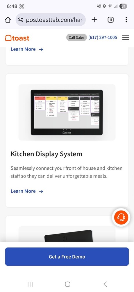 toast POS complete sales system