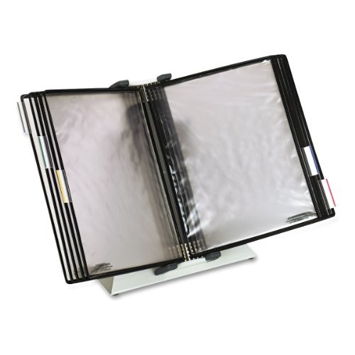 Tarifold DA271 Antimicrobial Reference Display System 20 Sheets Black