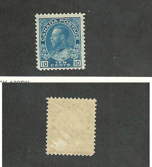 Canada, Postage Stamp, #117 Small Thin Mint Hinged, 1922