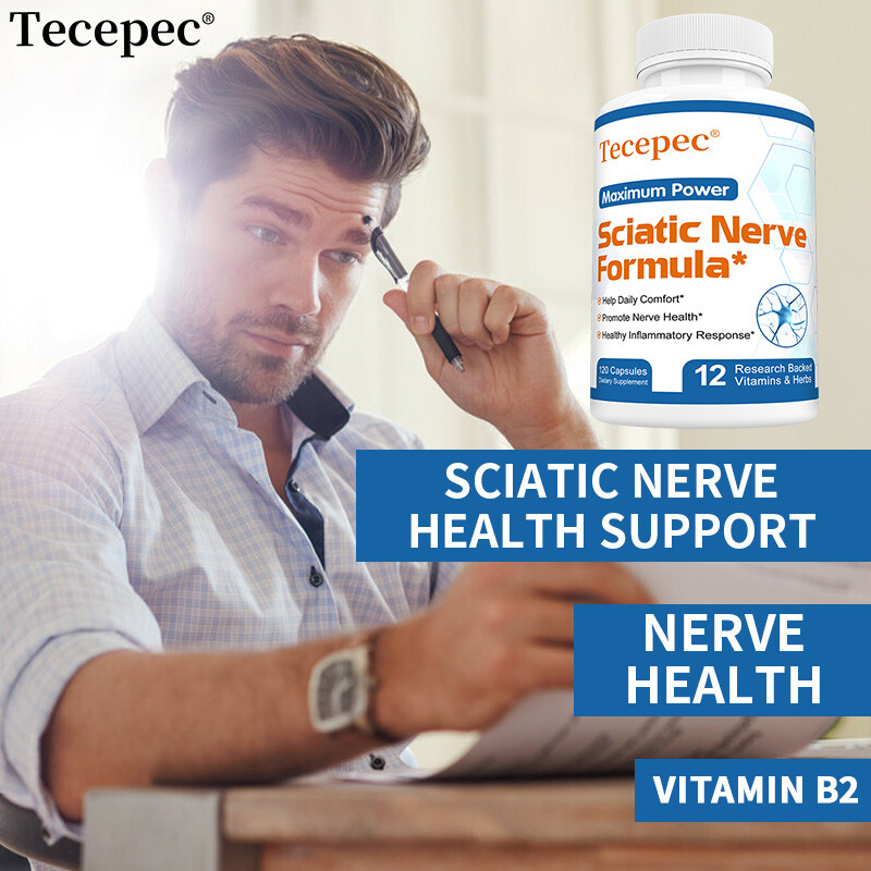 Premium Sciatic Nerve Support Formula – 120 Capsules