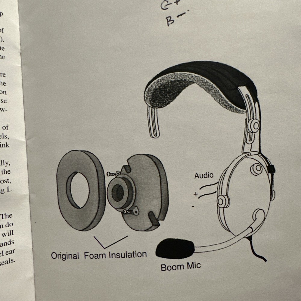 David clark Amp Cable