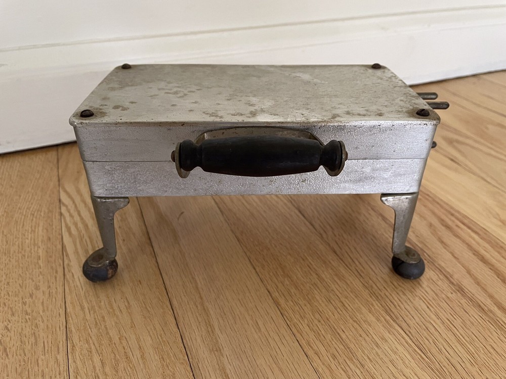 Vintage Thermax Waffle Iron E3930 Art Deco