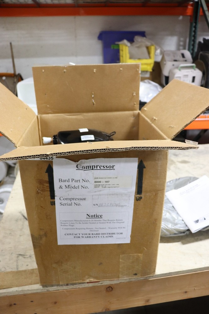 NEW BARD COMPRESSOR 8000-18-7 230/208V