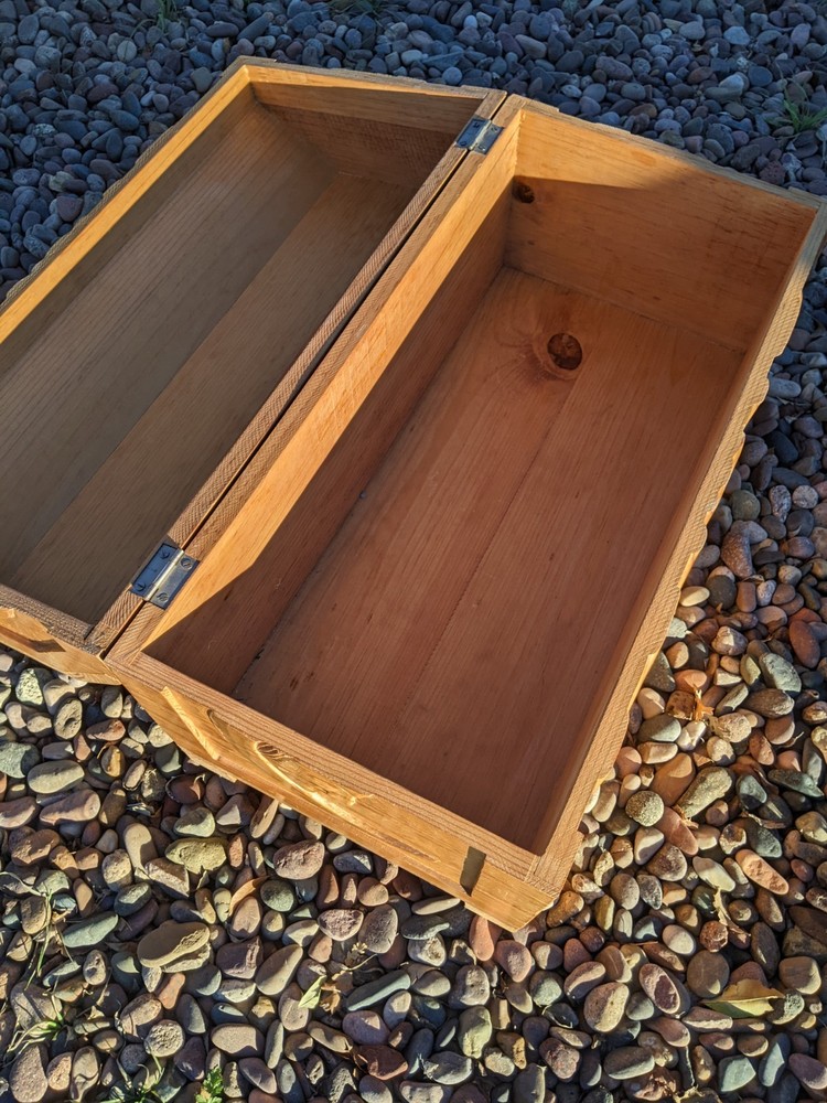 Large Custom Wood Chest