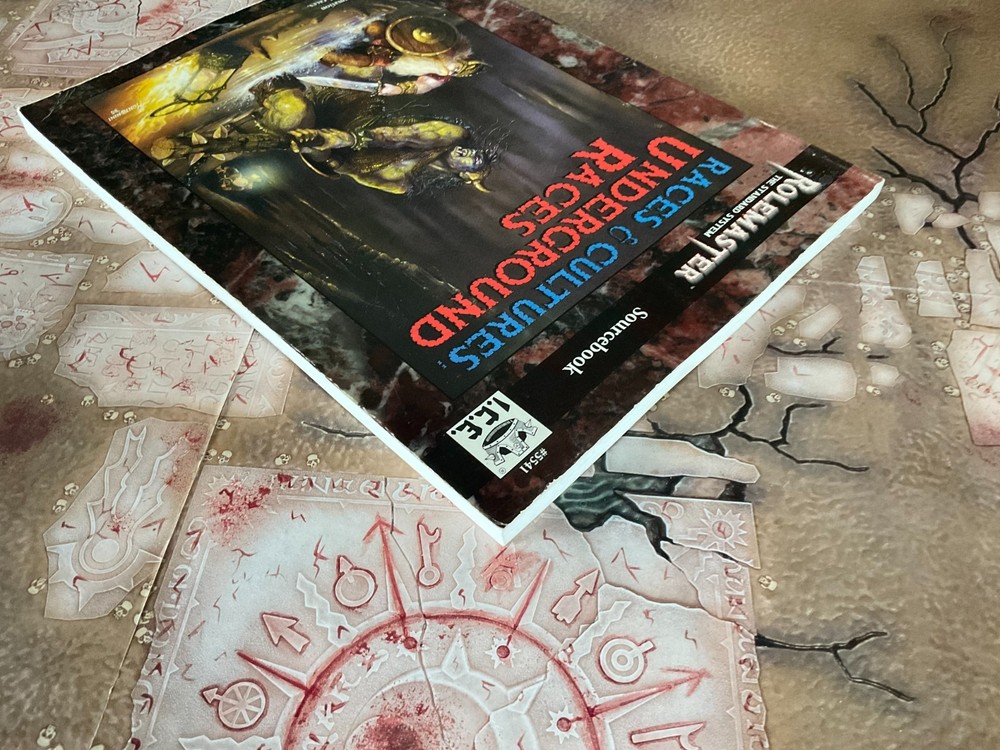 Rolemaster RPG Races & Cultures: Underground Races Sourcebook I.C.E. PB