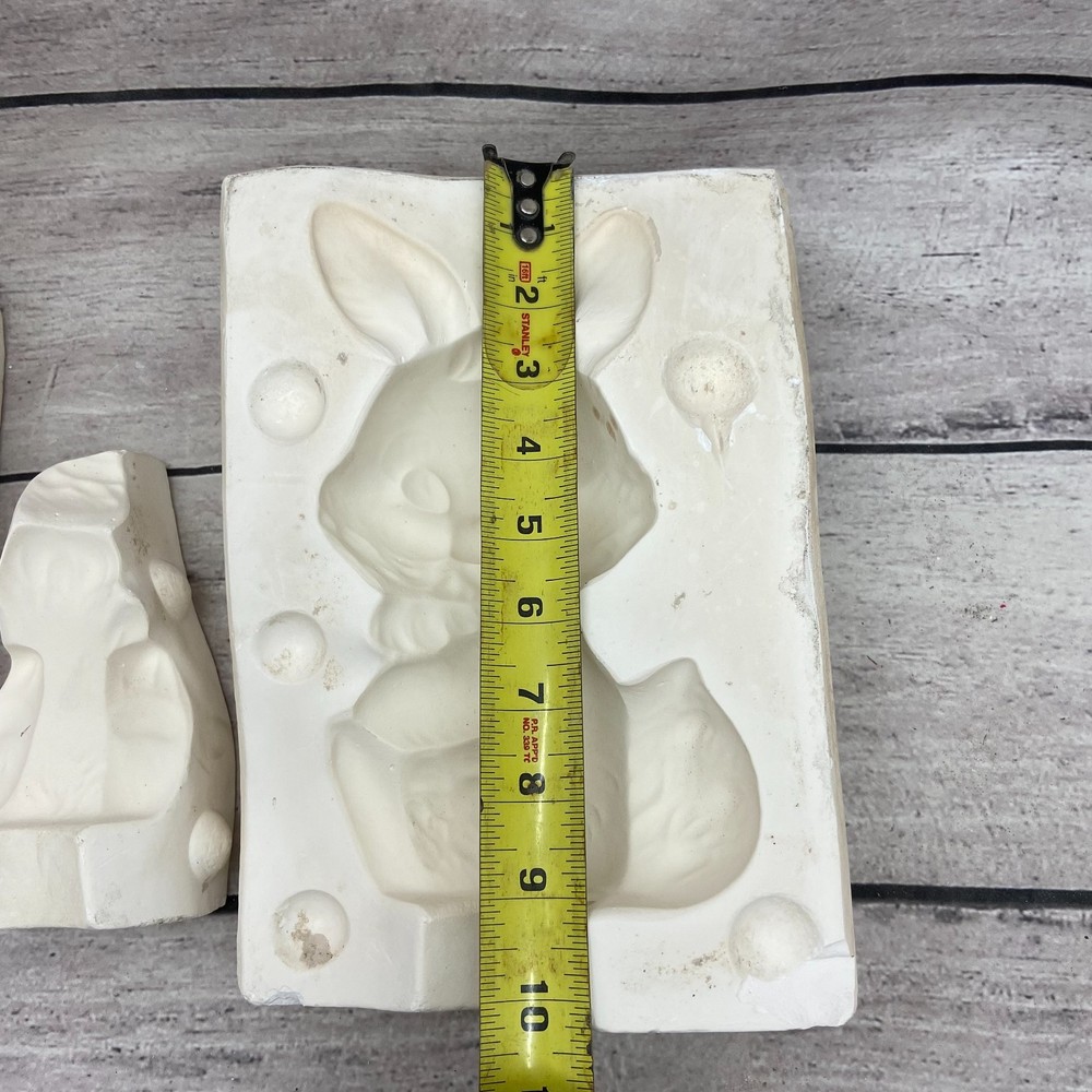 Yozie Ceramic Slip Casting Mold Rabbit Easter Bunny Figurine #363