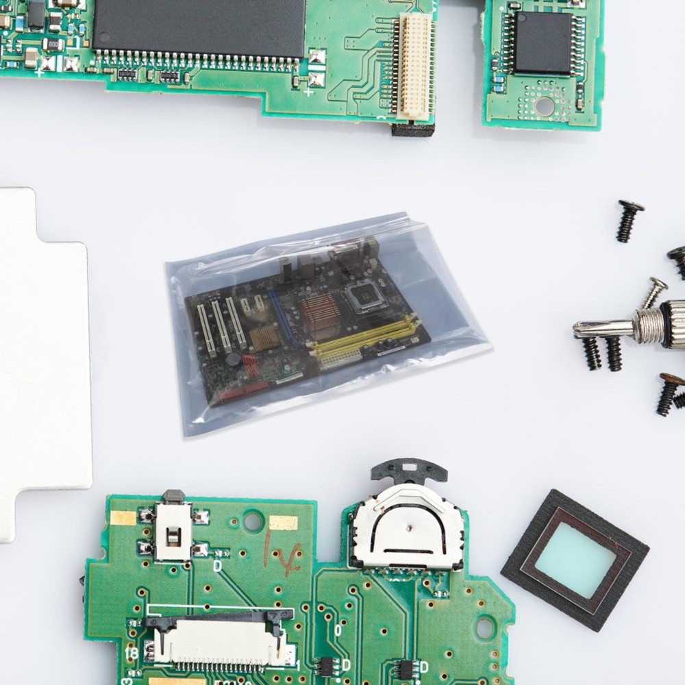 200 Pcs Anti Static Bag Self-sealing ESD Shielding Electronics Storage Bag