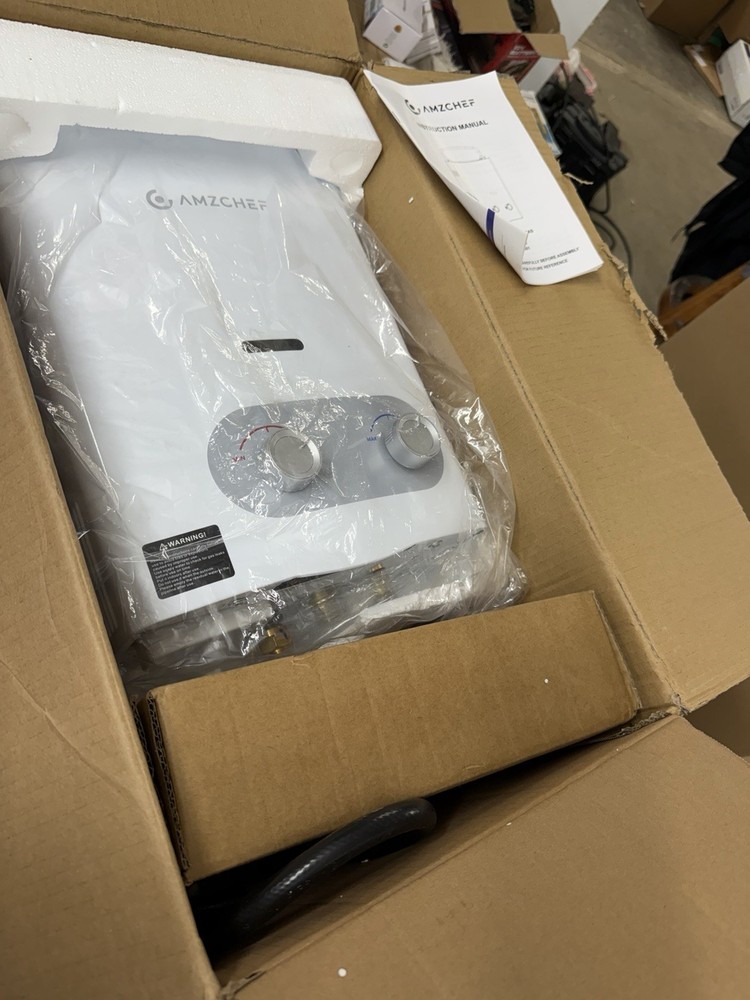 Tankless Propane Water Heater for On demand 5L Water Outdoor Portable Shower