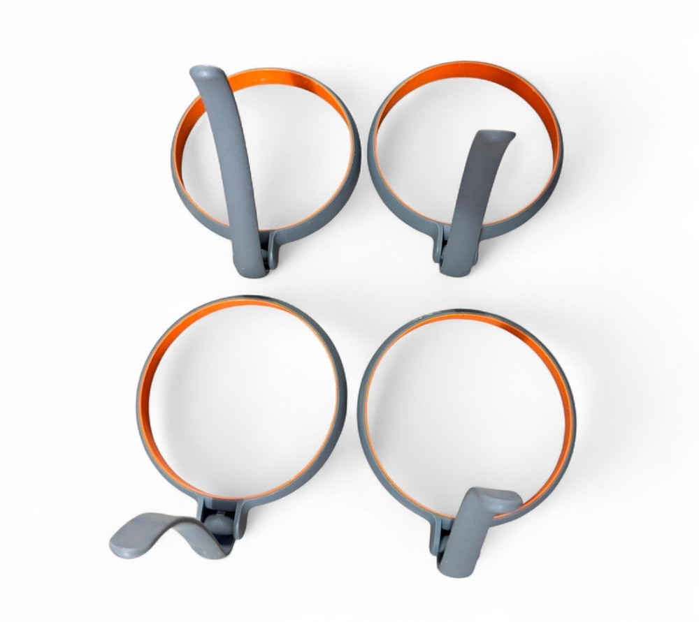 Blackstone Silicone 4 Egg Rings Circles Griddle Kitchen Cookware Kitchen Camping