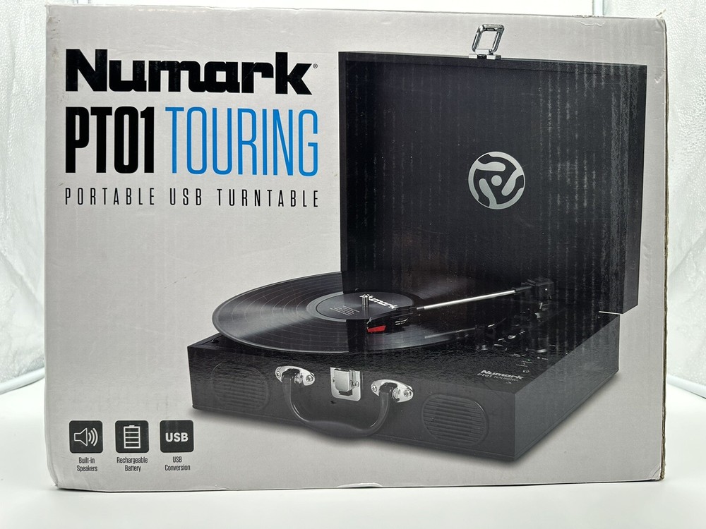 Vintage Numark PT01 Touring Turntable Record Player