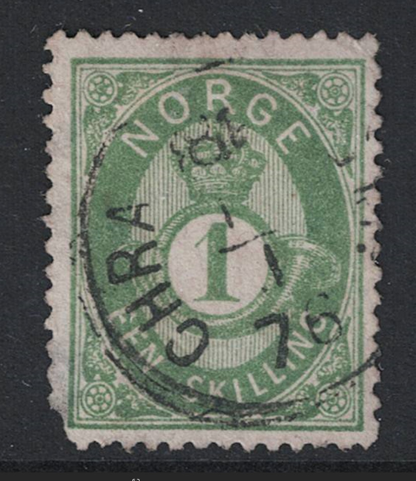 Norway SC# 196 Used / Pulled Perfs / Small Side Thins - S27466