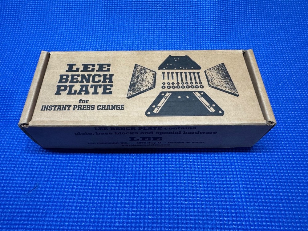 Lee Bench Plate for instant press change