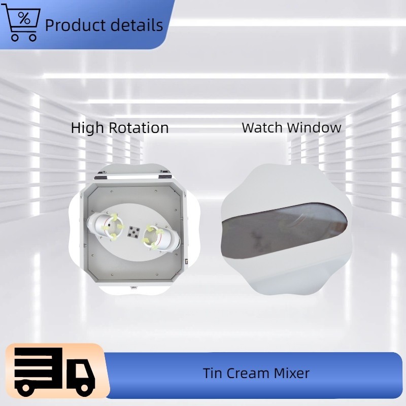 110V Automatic High Speed Automatic Paste Mixer Stirrer Tin Powder Mixer