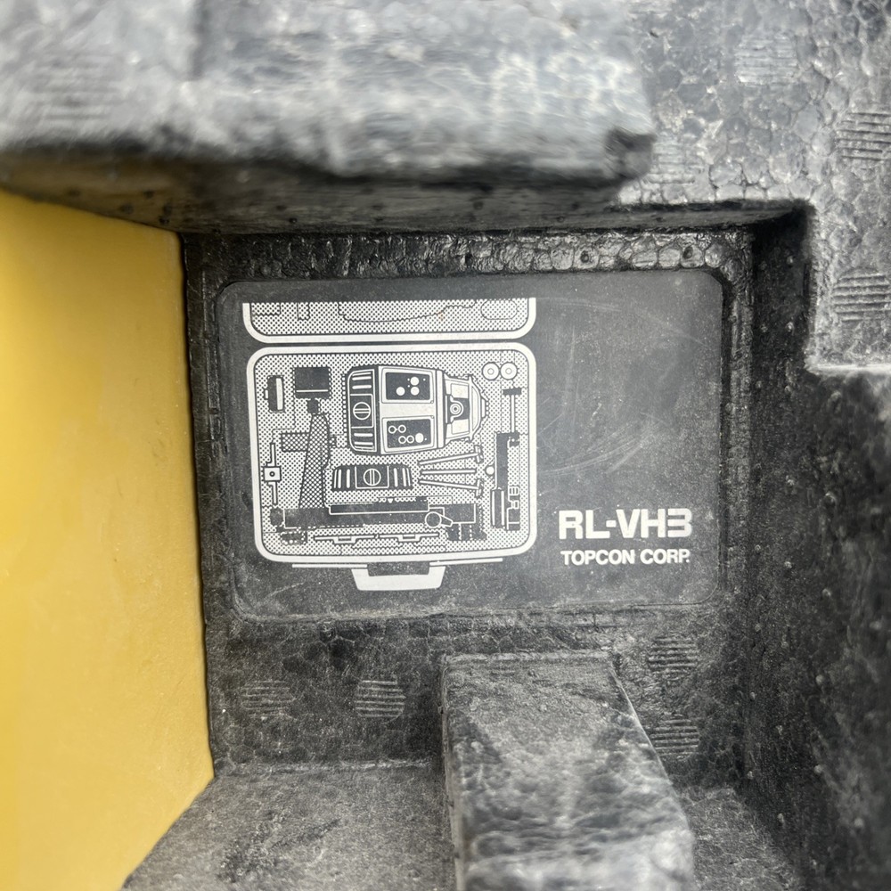 Topcon RL-VH3C Case And Unit