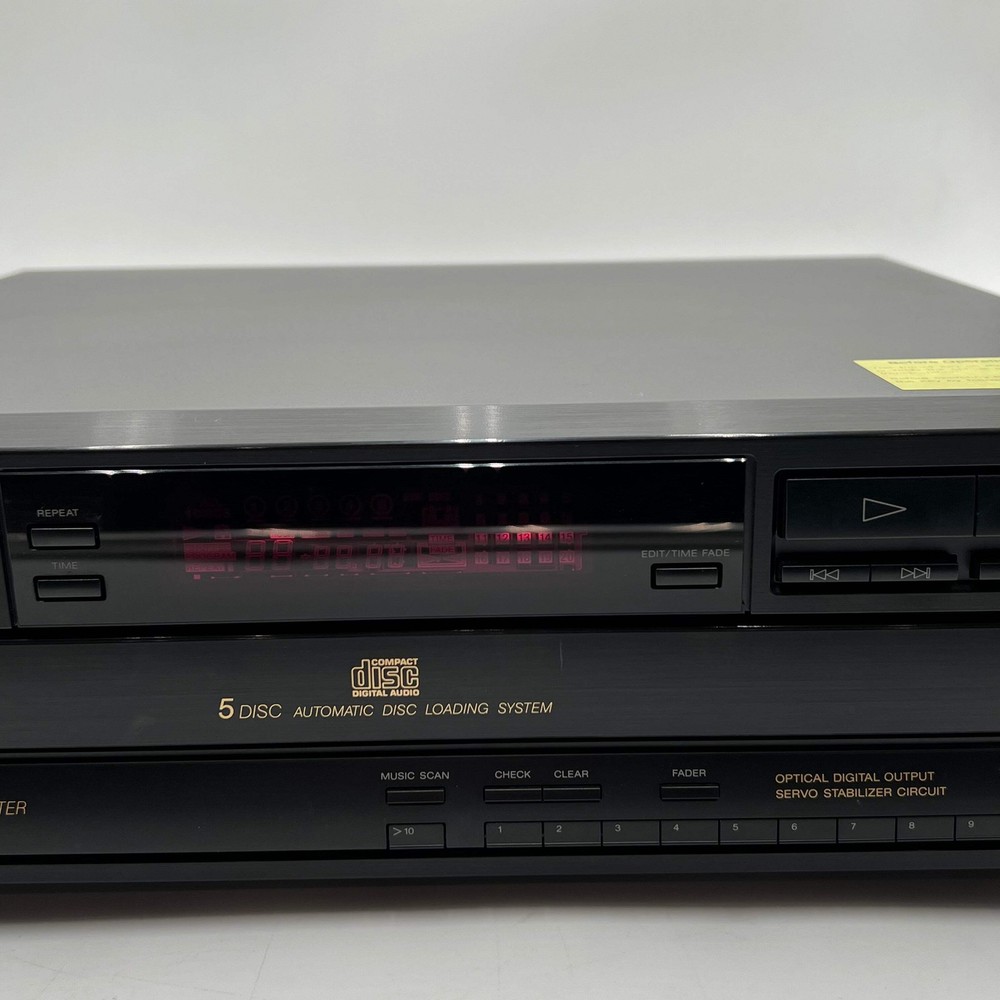 Sony CDP C515 Disc Player Tested Works - Black