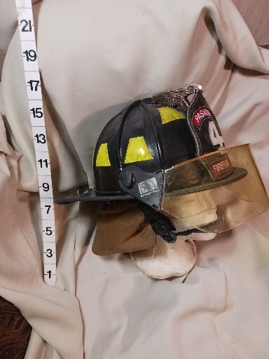 Fireman’s Helmet With Shield Neck Protector