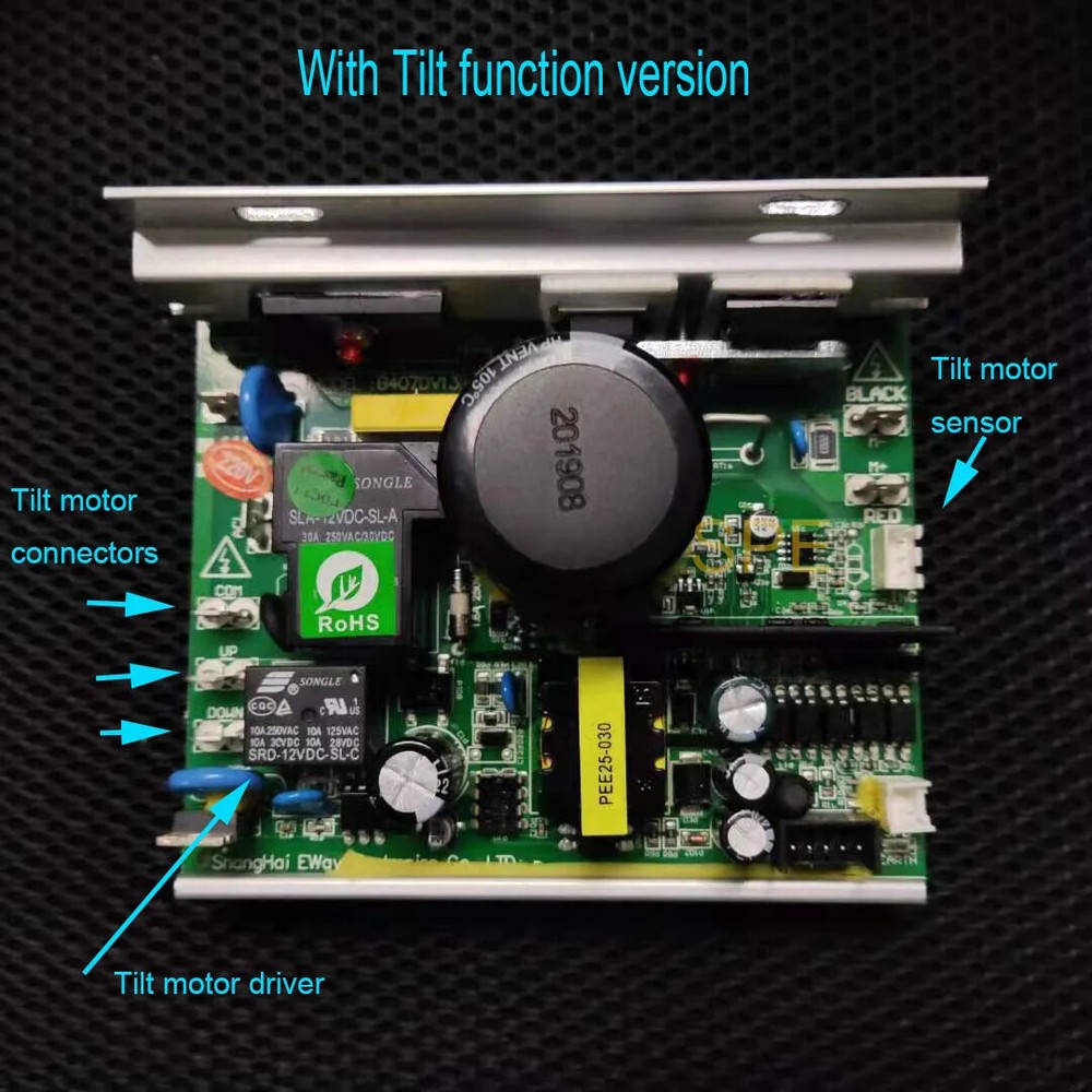 B407D Treadmill Motor Controller for SHUA Treadmill Mainboard B407DV11 B407DV13