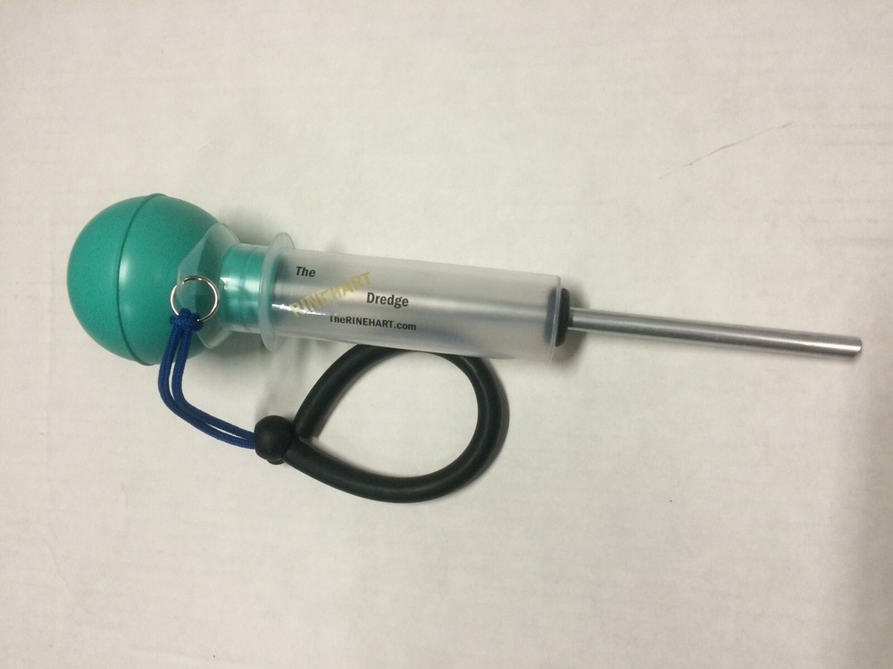Gold Sniper - Tool w/Tether Dredge Prospecting Suction Crevice Snuffer mining