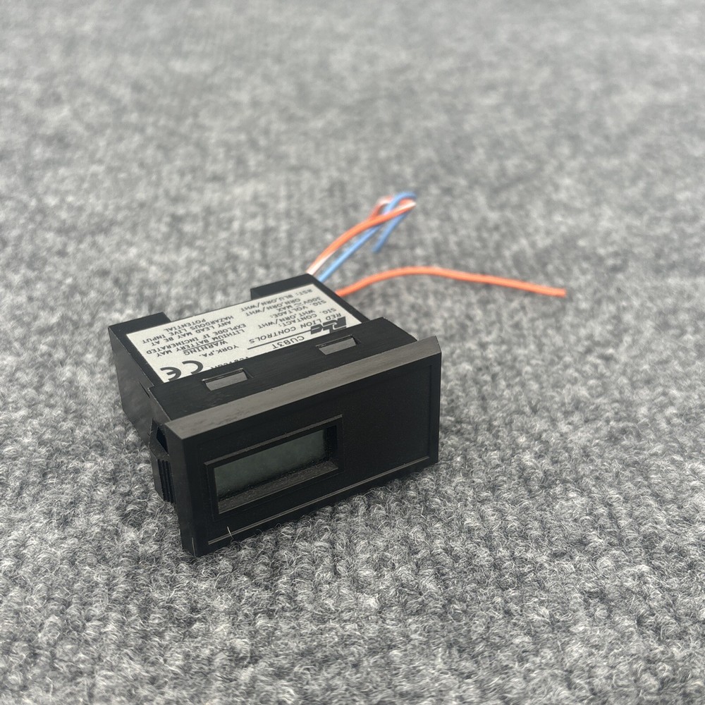 Red Lion Controls CUB3T310 Digital Panel Meter Counter, Timer Used