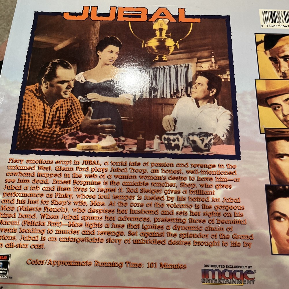 Jubal (Laserdisc) (bin 3)