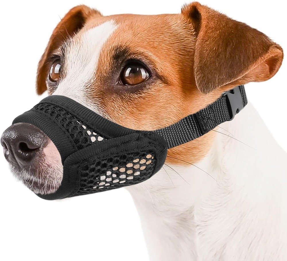 Mesh Muzzle Short Snout & Small Medium Dogs Anti-Biting Focus on Brachycephalic