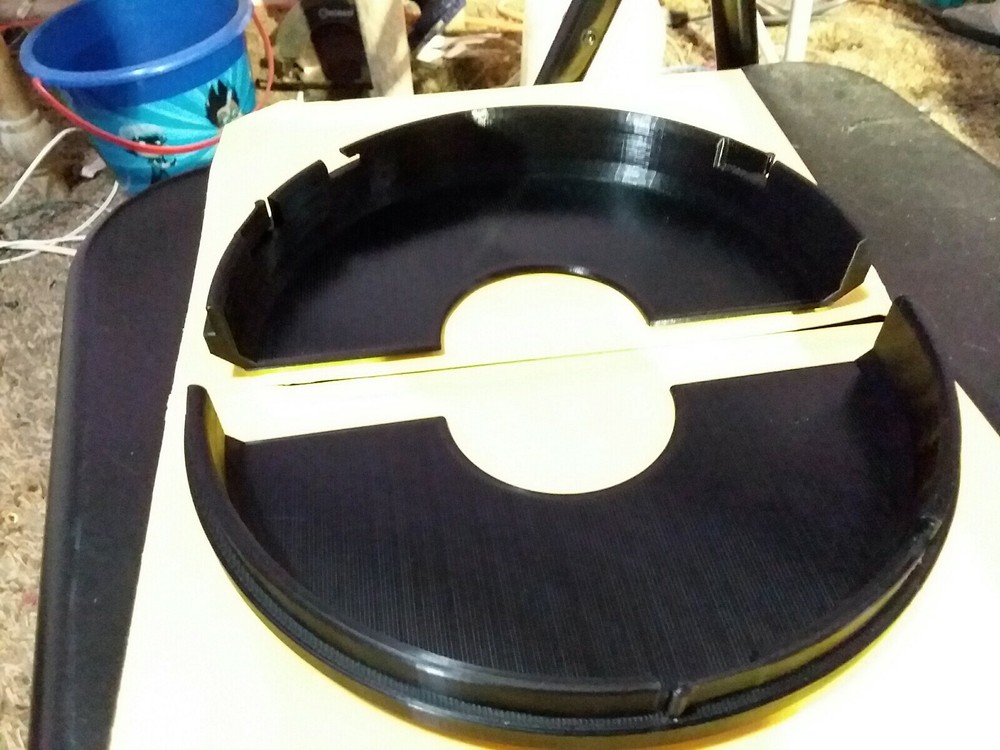 Celestron Edge 8" W/ Hyperstar 4 Dust Cap, Split, connects on telescope.