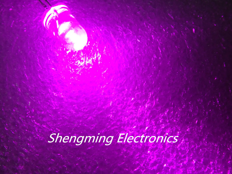 1000pcs 5mm Round Pink Superbright LED water clear